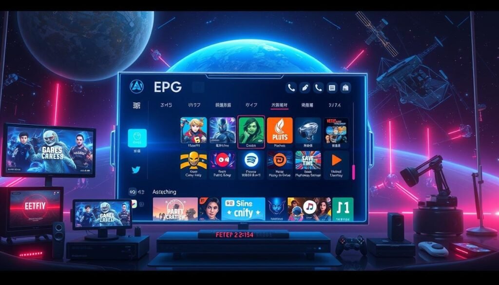 EPG and advanced features