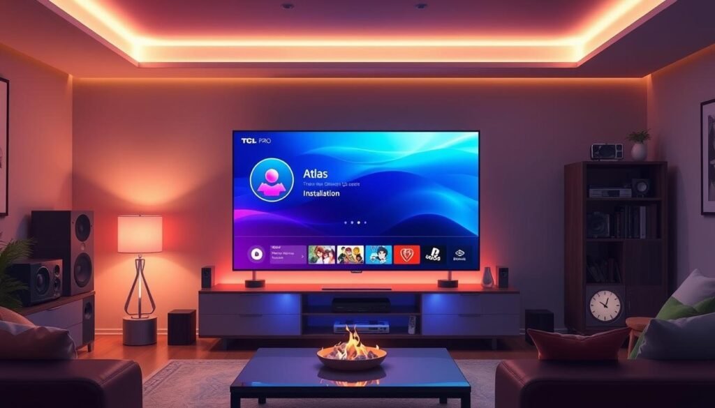 Installation Atlas Pro sur TV TCL